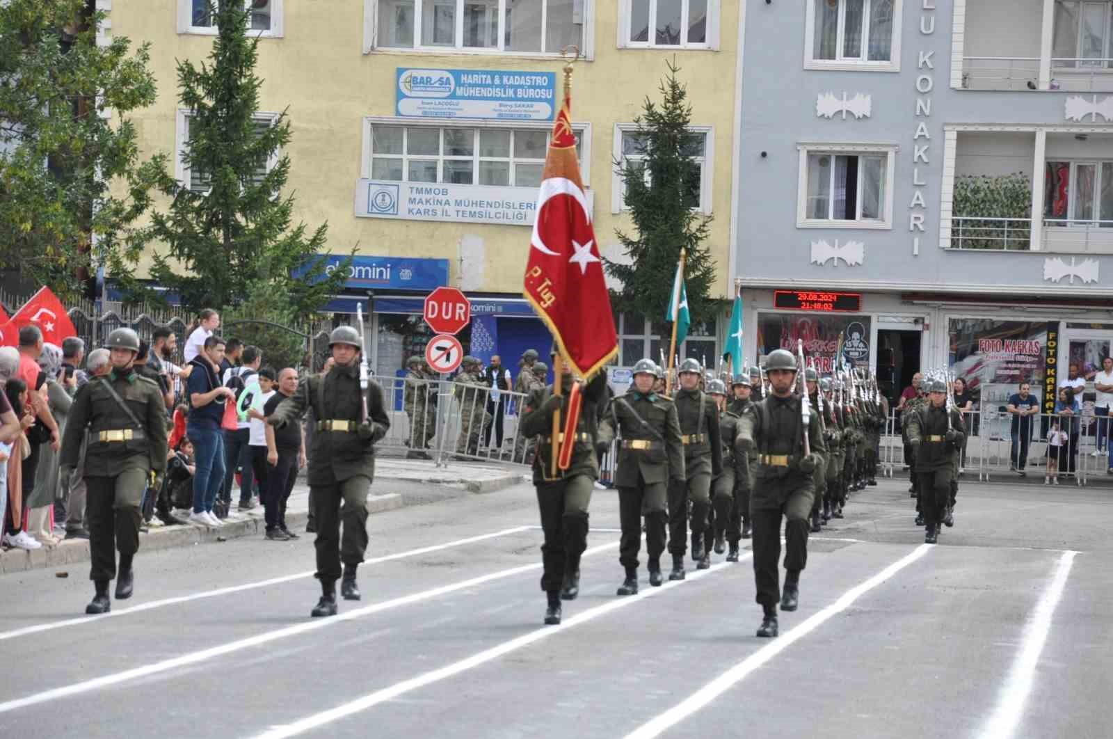 Kars’ta 30 Ağustos Zafer Bayramı coşkusu
