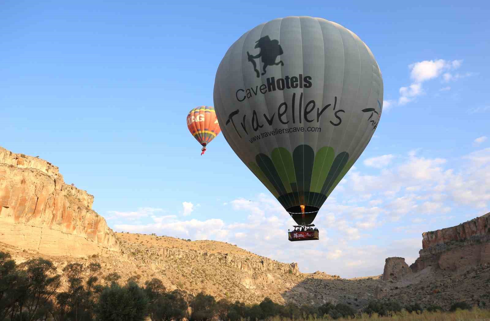 Aksaray’da sevgi evi çocukları çocuklar 30 Ağustos Zafer Bayramı’nı balon uçuşu ile kutladı
