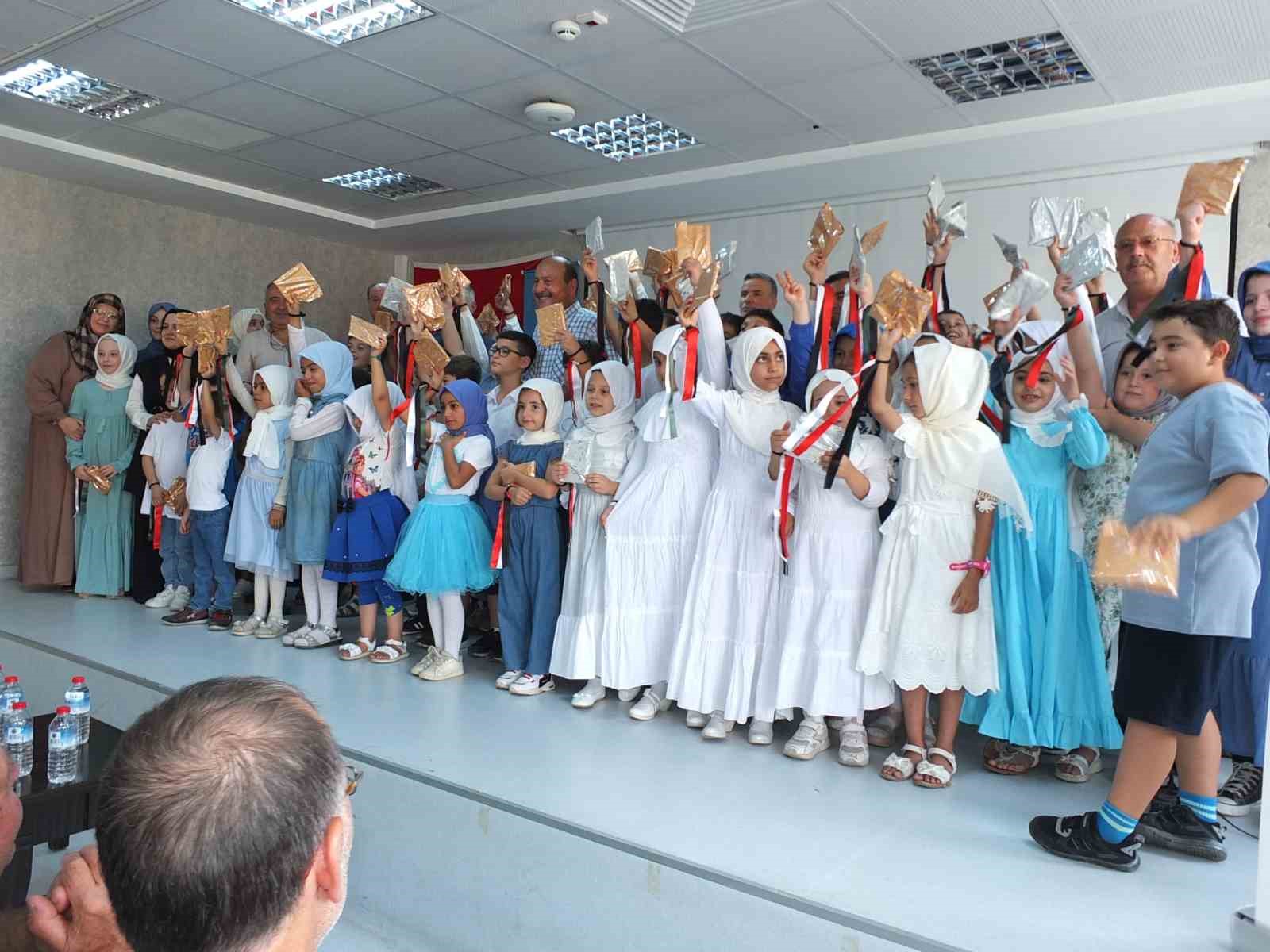 Balıkesir&rsquo;de 85 &ccedil;ocuk i&ccedil;in hatim t&ouml;reni
