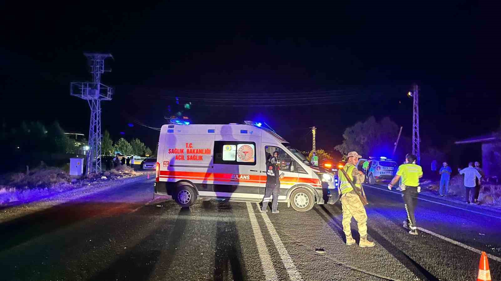 Elazığ’da trafik kazası: 5 yaralı