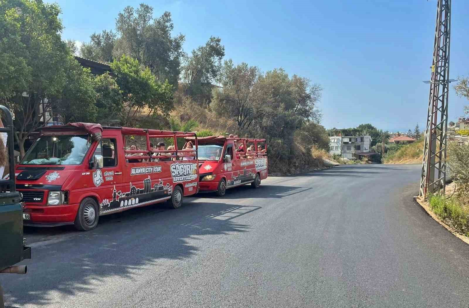 Alanya’da safari araçları denetlendi
