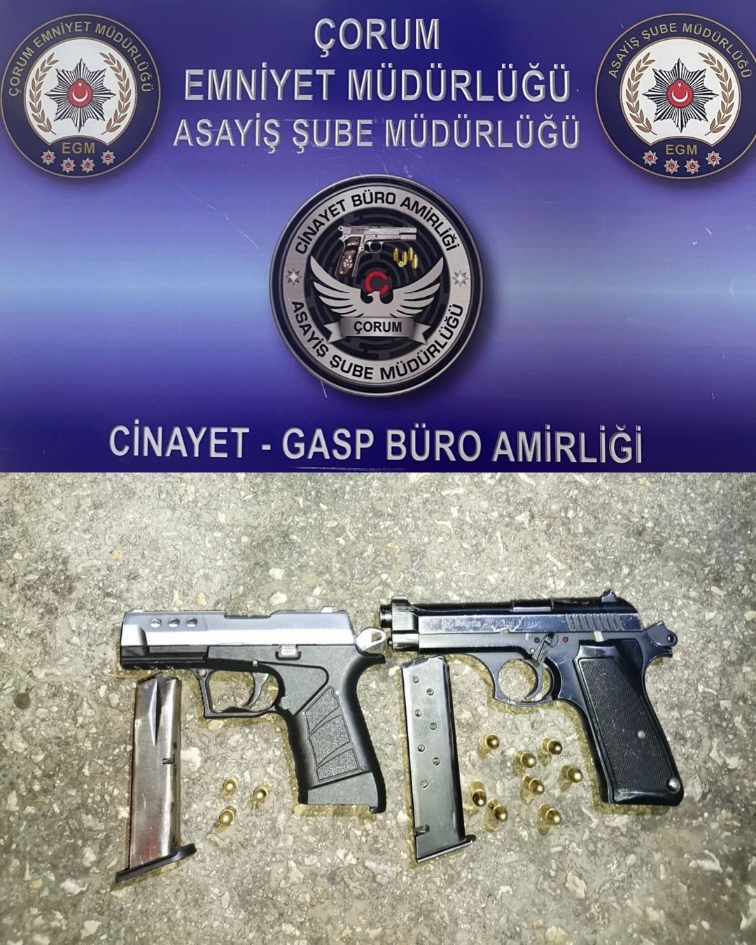 Aracın teypini s&ouml;k&uuml;p silah zulası yapmışlar
