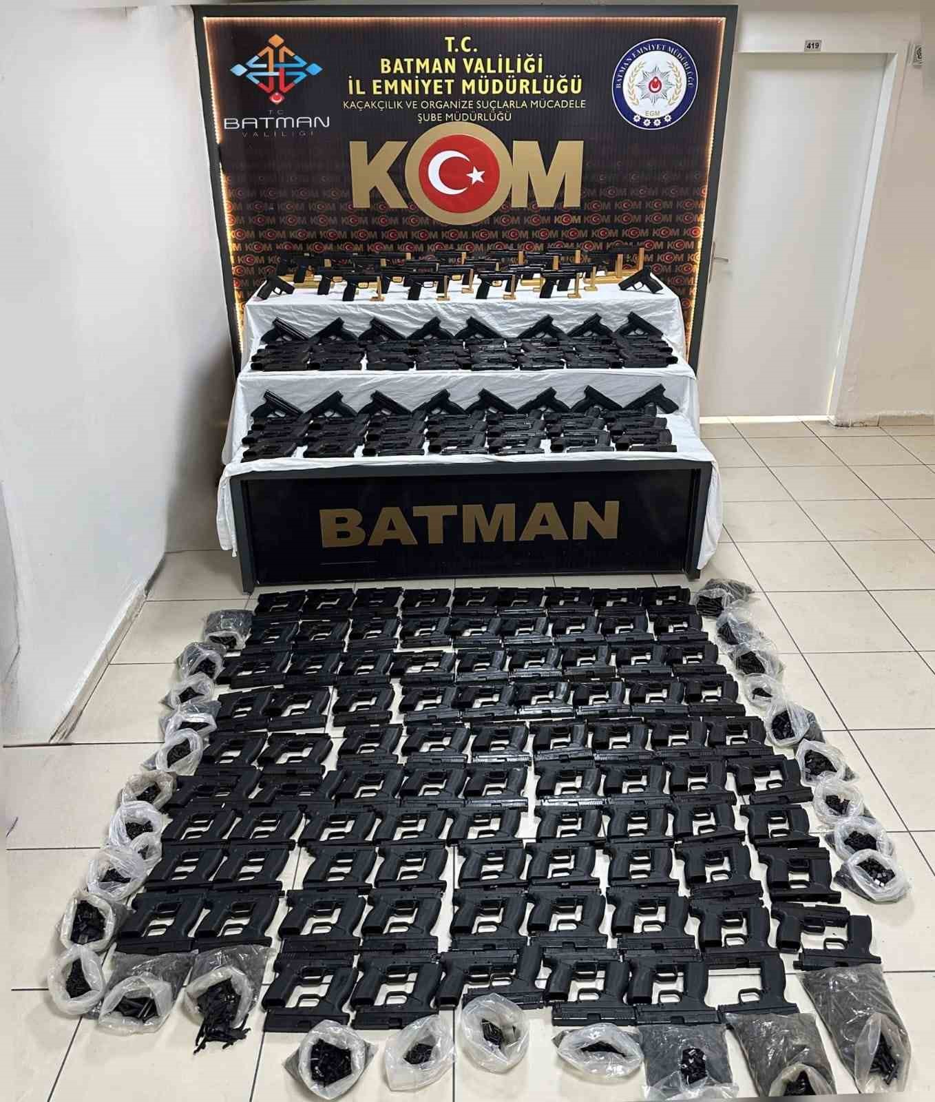 Batman’da silah kaçakçılığı operasyonu: 2 kişi tutuklandı
