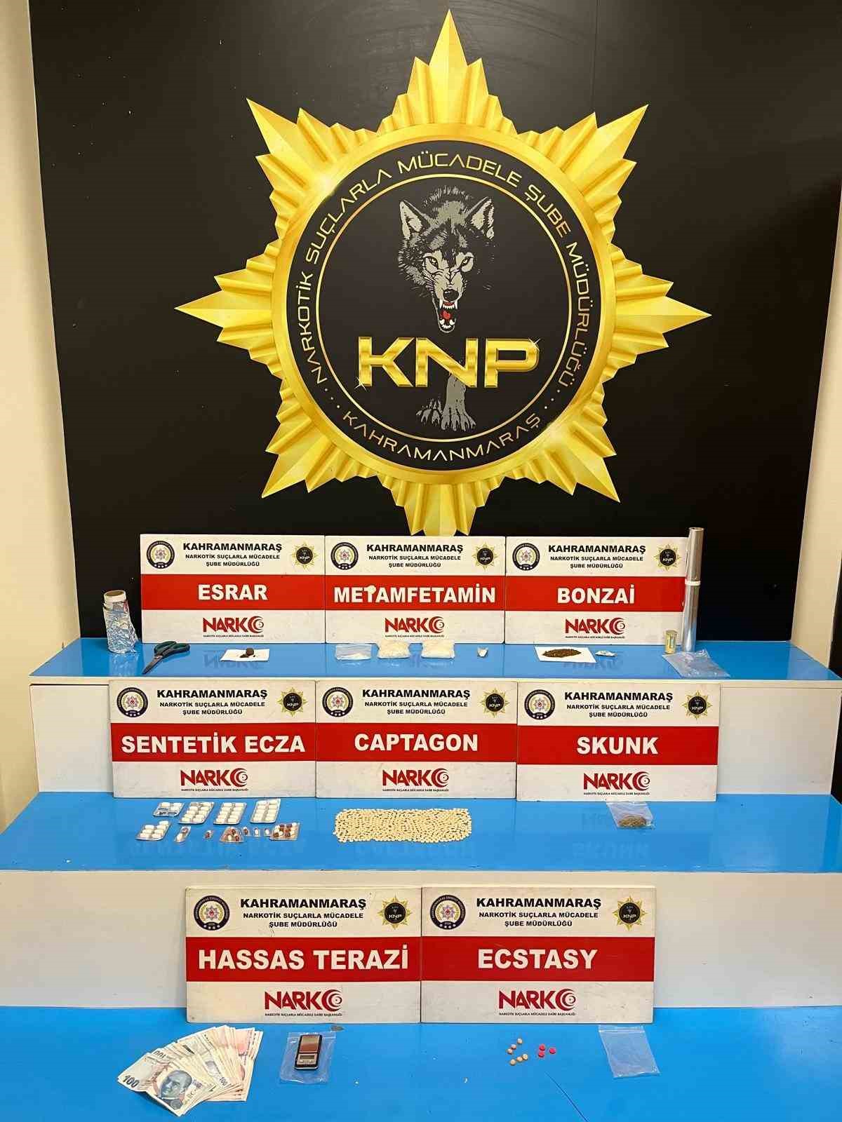 Kahramanmaraş&rsquo;ta &ccedil;eşitli su&ccedil;lardan aranan 96 şahıstan 51&rsquo;i tutuklandı
