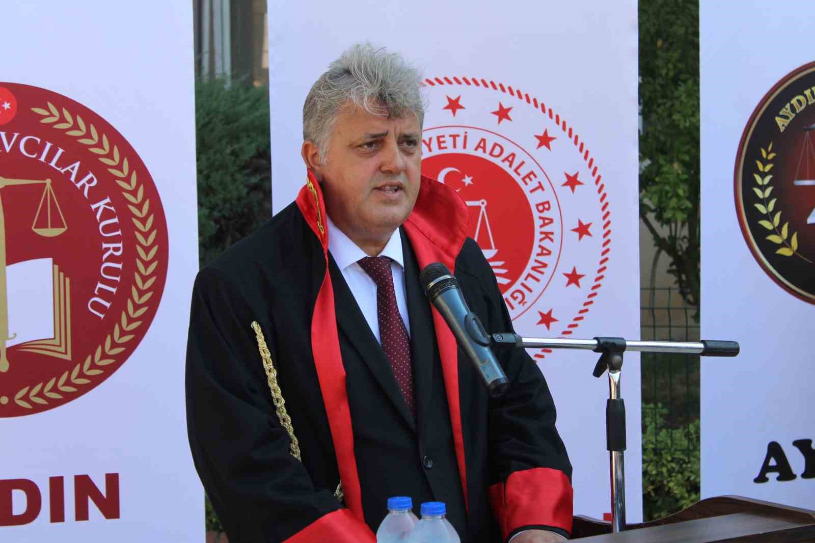 Aydın&rsquo;da yeni adli yıl t&ouml;renle başladı
