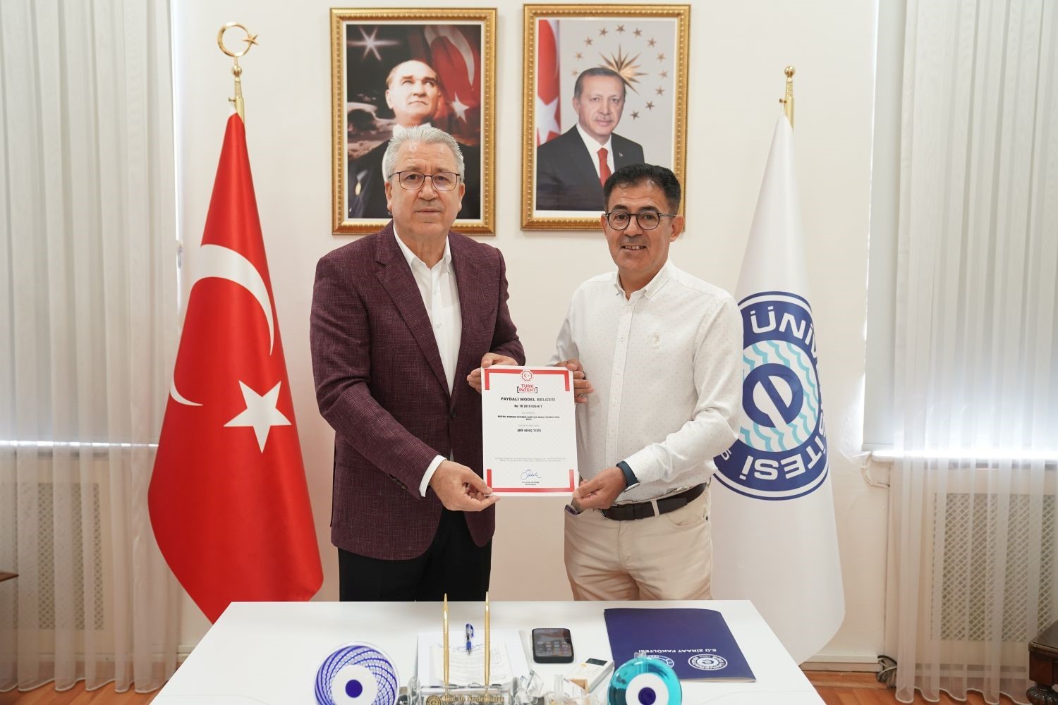 Egeli bilim insanı Prof. Dr. Arif Behiç Tekin, tarımsal verimliliği artıracak insansız kara aracı geliştirdi