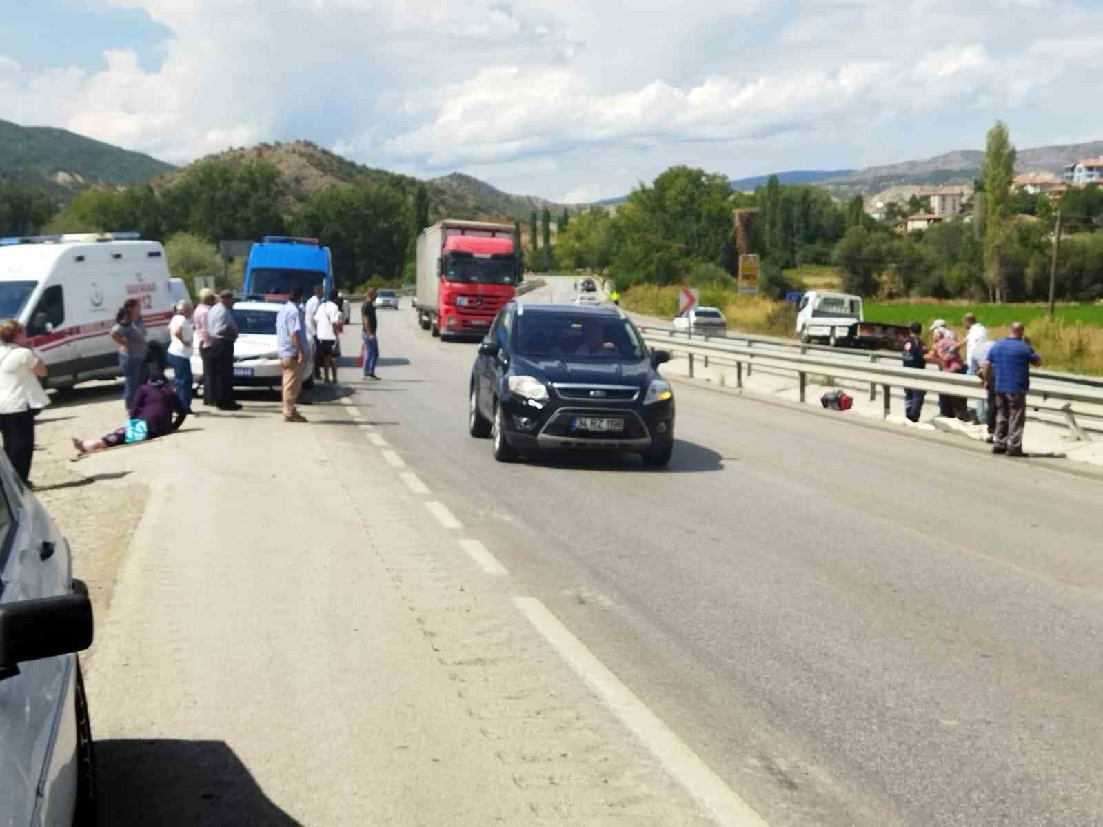 &Ccedil;orum&rsquo;da trafik kazası: 1 &ouml;l&uuml;
