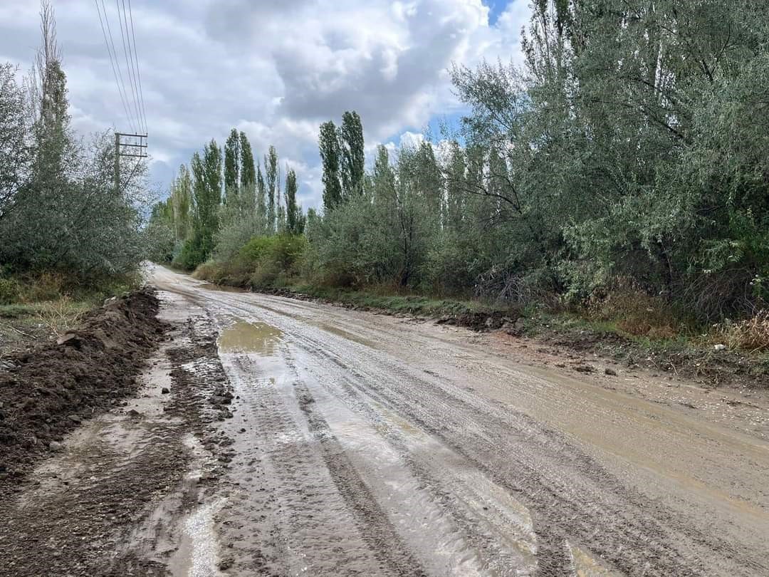 Kaymakam selden zarar g&ouml;ren k&ouml;ylerde inceleme yaptı
