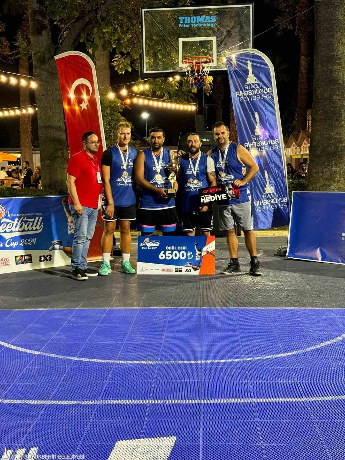 93. İzmir Enternasyonal Fuarı’nda 3x3 Streetball tamamlandı