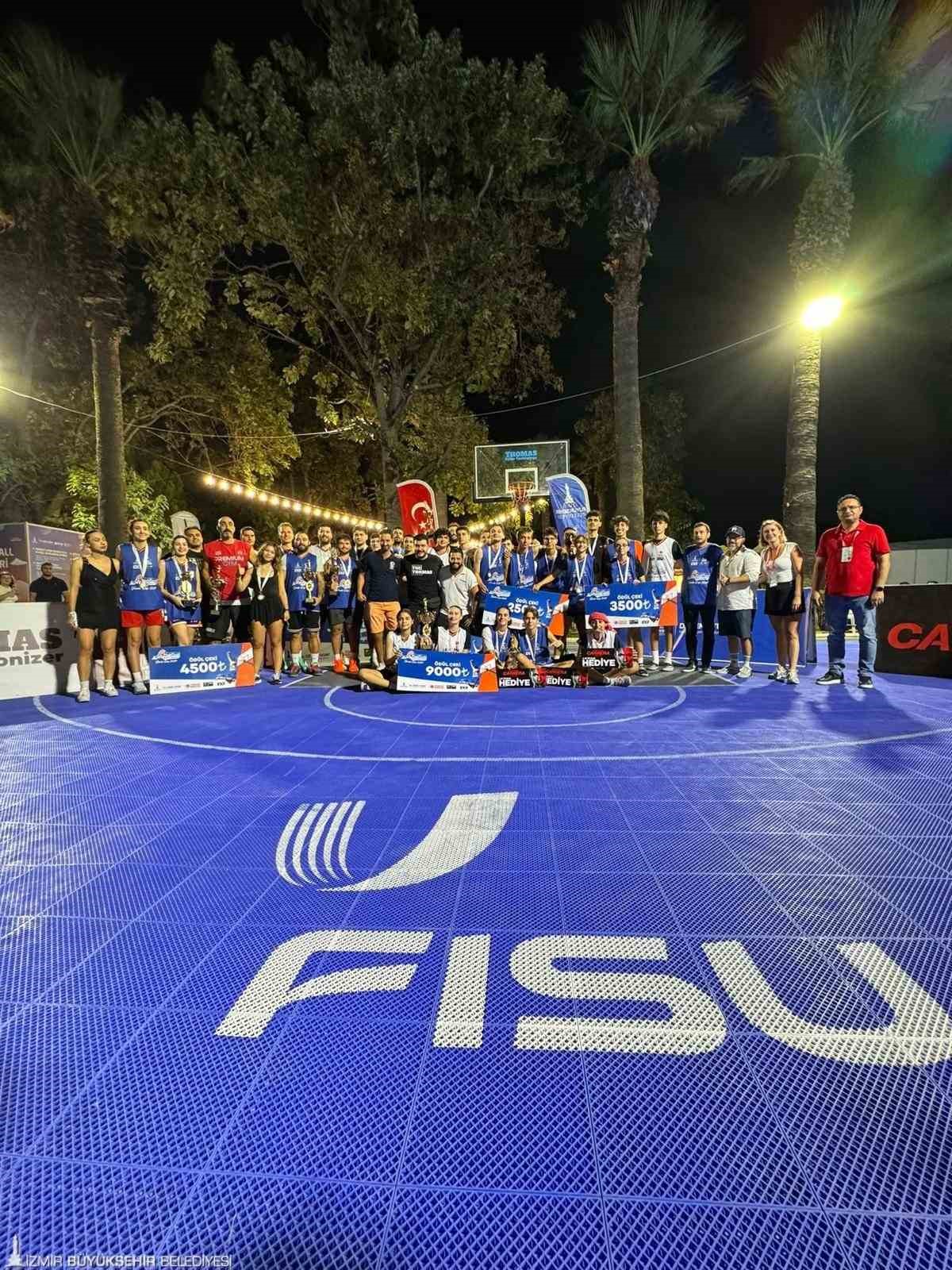 93. İzmir Enternasyonal Fuarı’nda 3x3 Streetball tamamlandı
