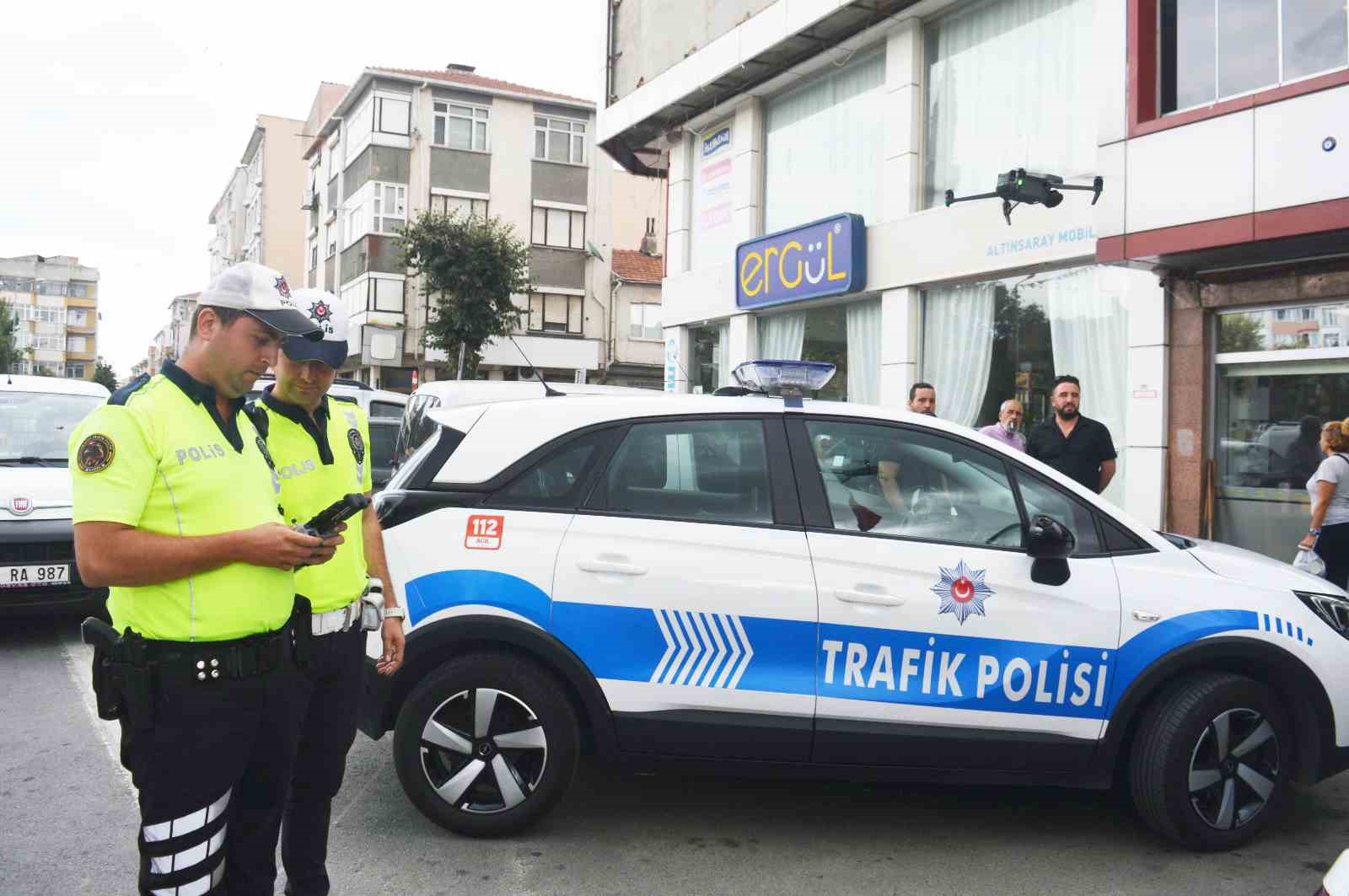 Saray&rsquo;da trafik denetimleri
