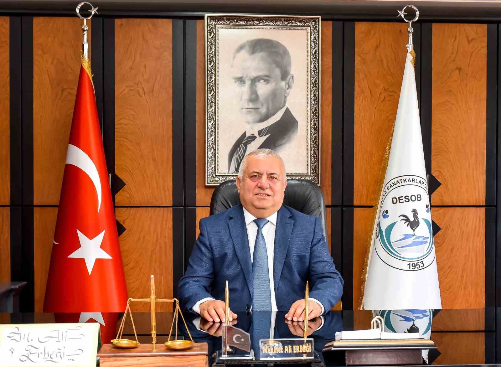 DESOB Başkanı Erbeği; "Okul alışverişinde yerel esnafı tercih edin"