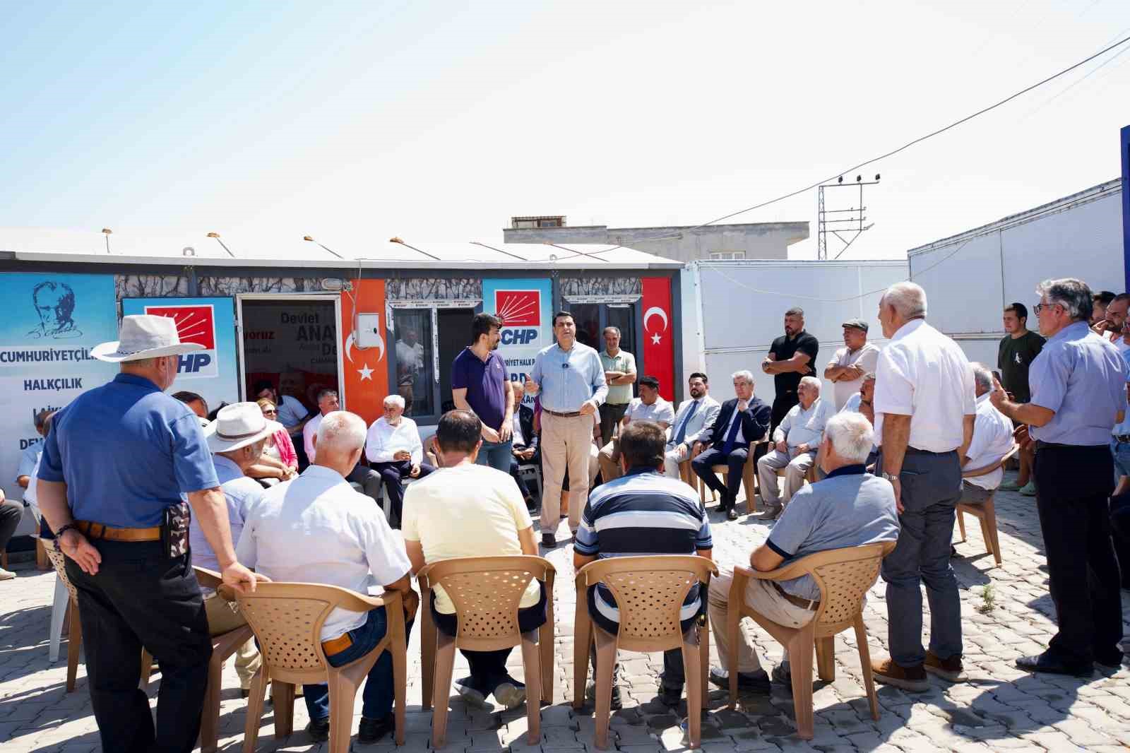 Yılmaz&rsquo;dan Nurdağı ve İslahiye&rsquo;ye ziyaret
