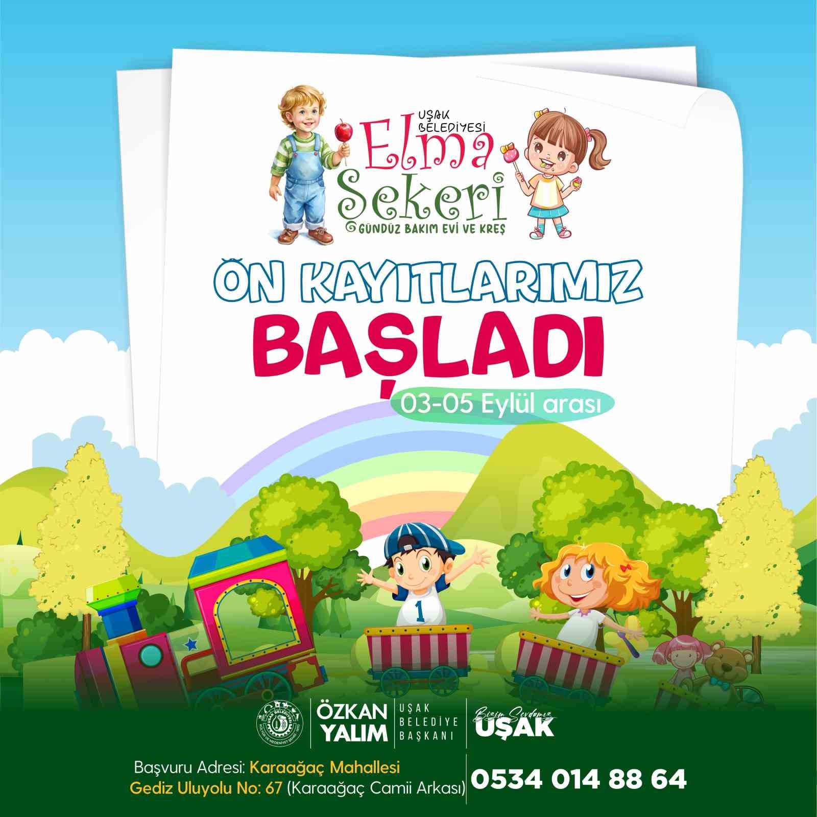 Uşak’ta şeker tadında eğitim başlıyor