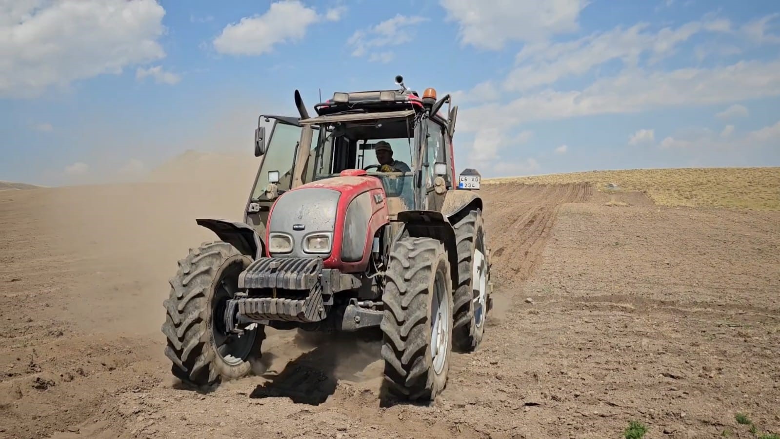 2600 rakımda buğday ekimi
