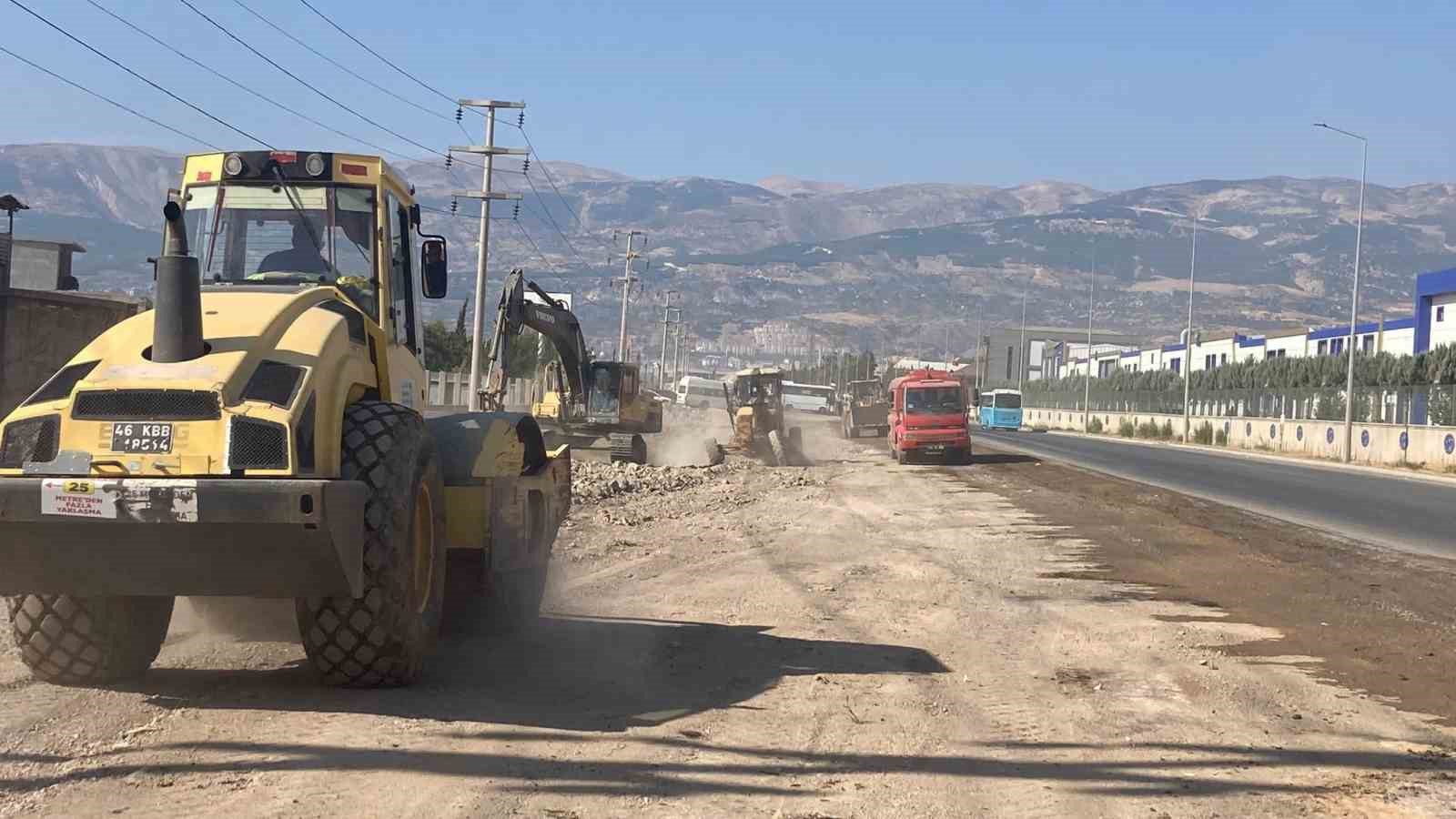 B&uuml;y&uuml;kşehir&rsquo;den Dulkadiroğlu&rsquo;na yeni bulvar
