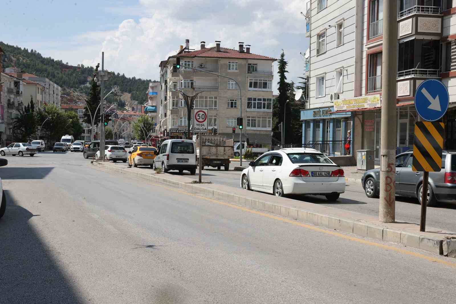 Tokat’ın trafiği ’yeşil dalga’ rahatlıyor