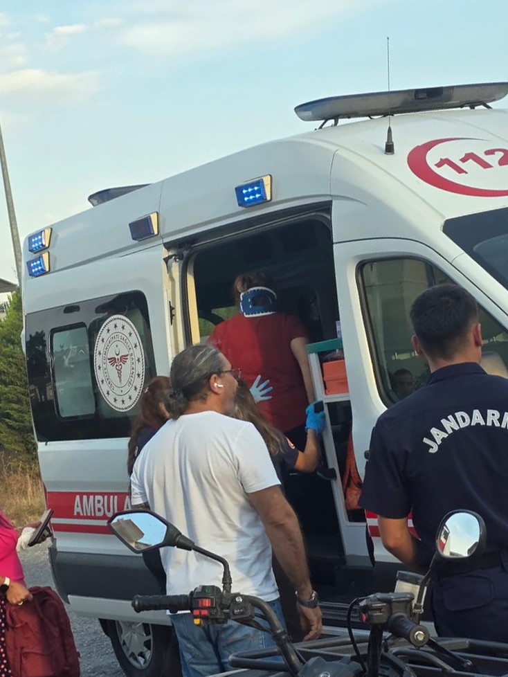 Manavgat’ta ATV ile otomobil çarpıştı: 1 yaralı
