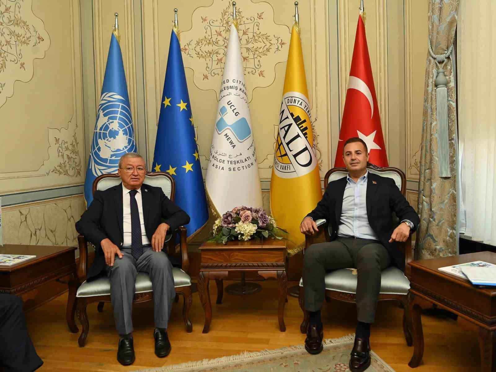 Başkan Ahmet Akın&rsquo;dan UCLG-MEWA ziyareti
