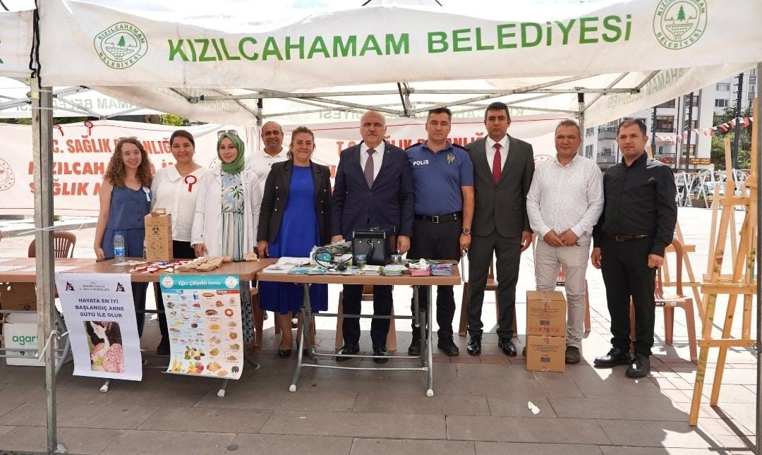 Kızılcahamam’da Halk Sağlığı Haftası kutlandı
