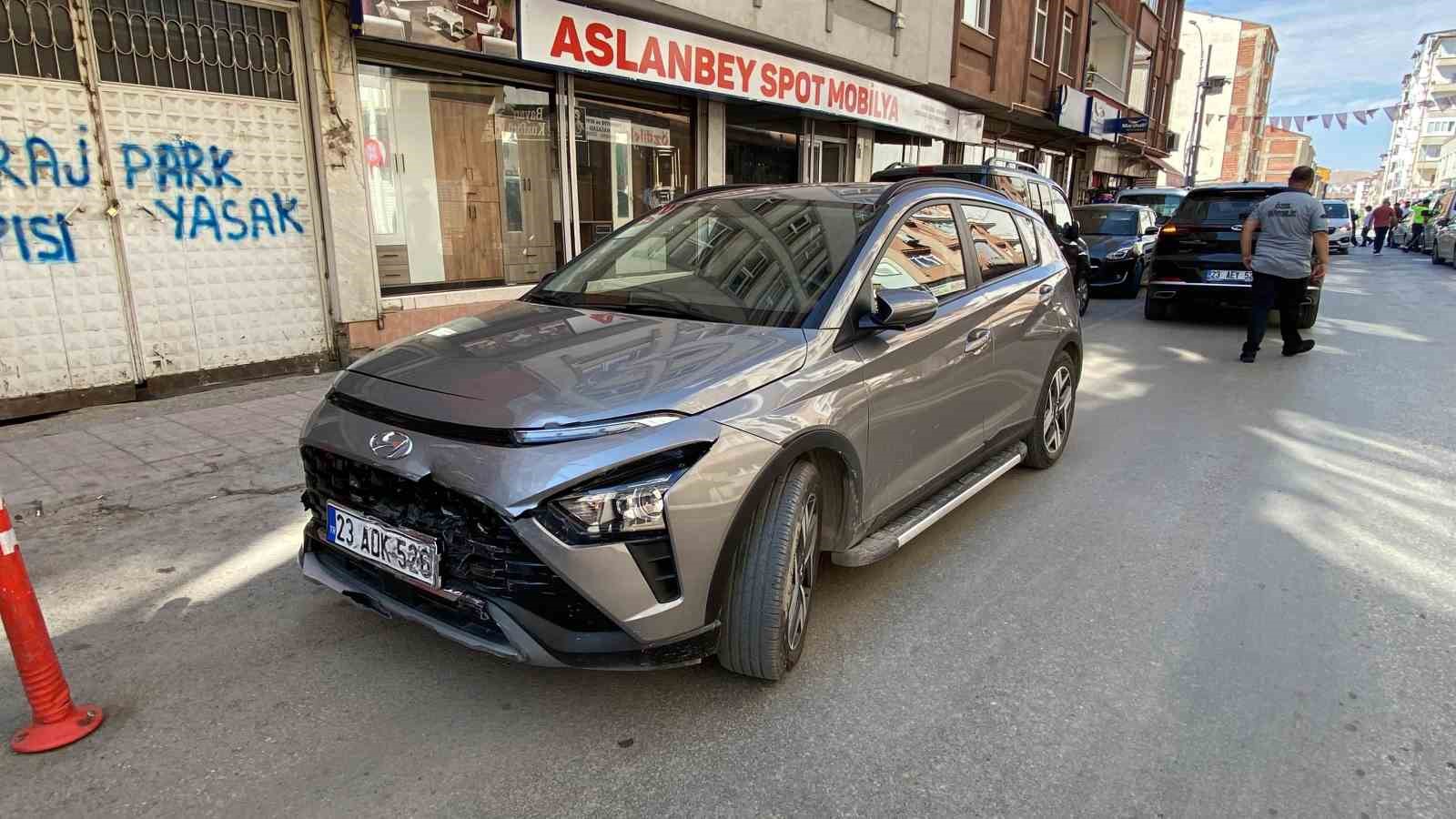 Elazığ’da trafik kazası: 1 yaralı