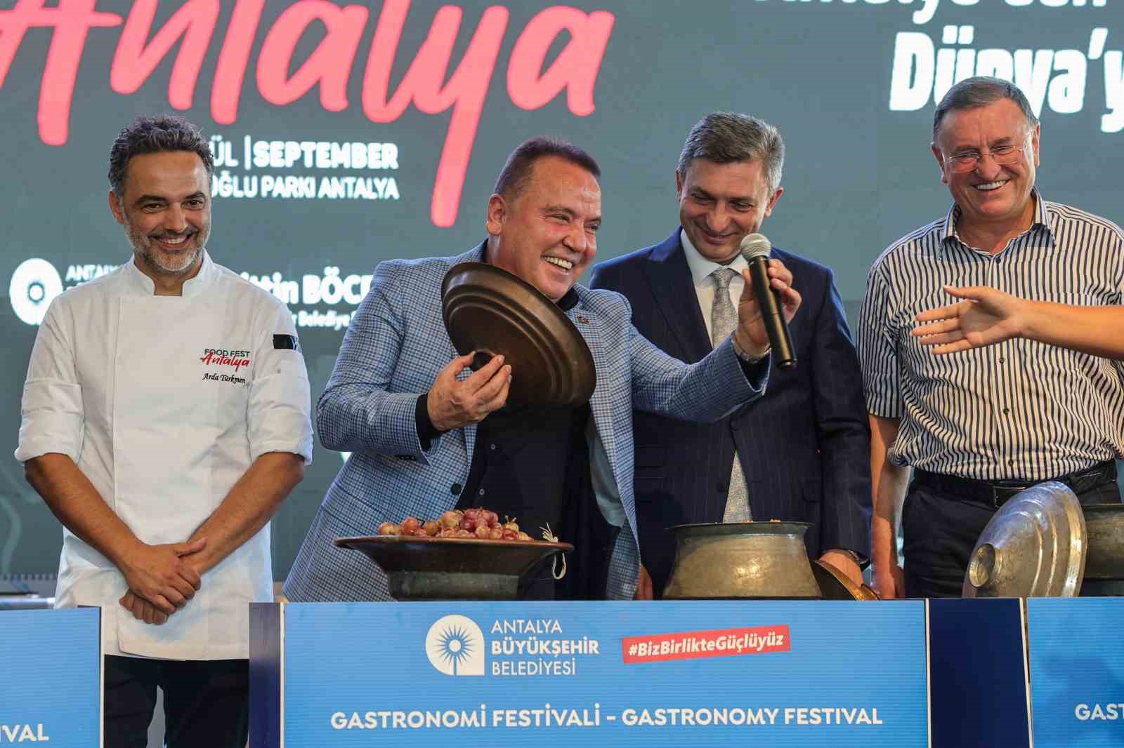 III. Foodfest Antalya Uluslararası Gastronomi Festivali başlıyor