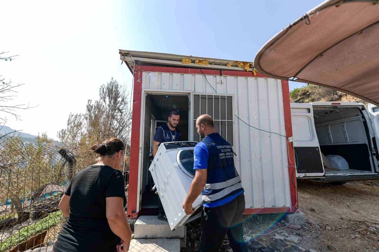 Yangınların ardından İzmir’in yaraları sarılıyor