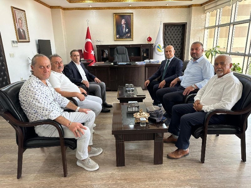 Burhaniye&rsquo;de milletvekili &Ccedil;&ouml;mez, Kaymakam Memiş&rsquo;i ziyaret etti
