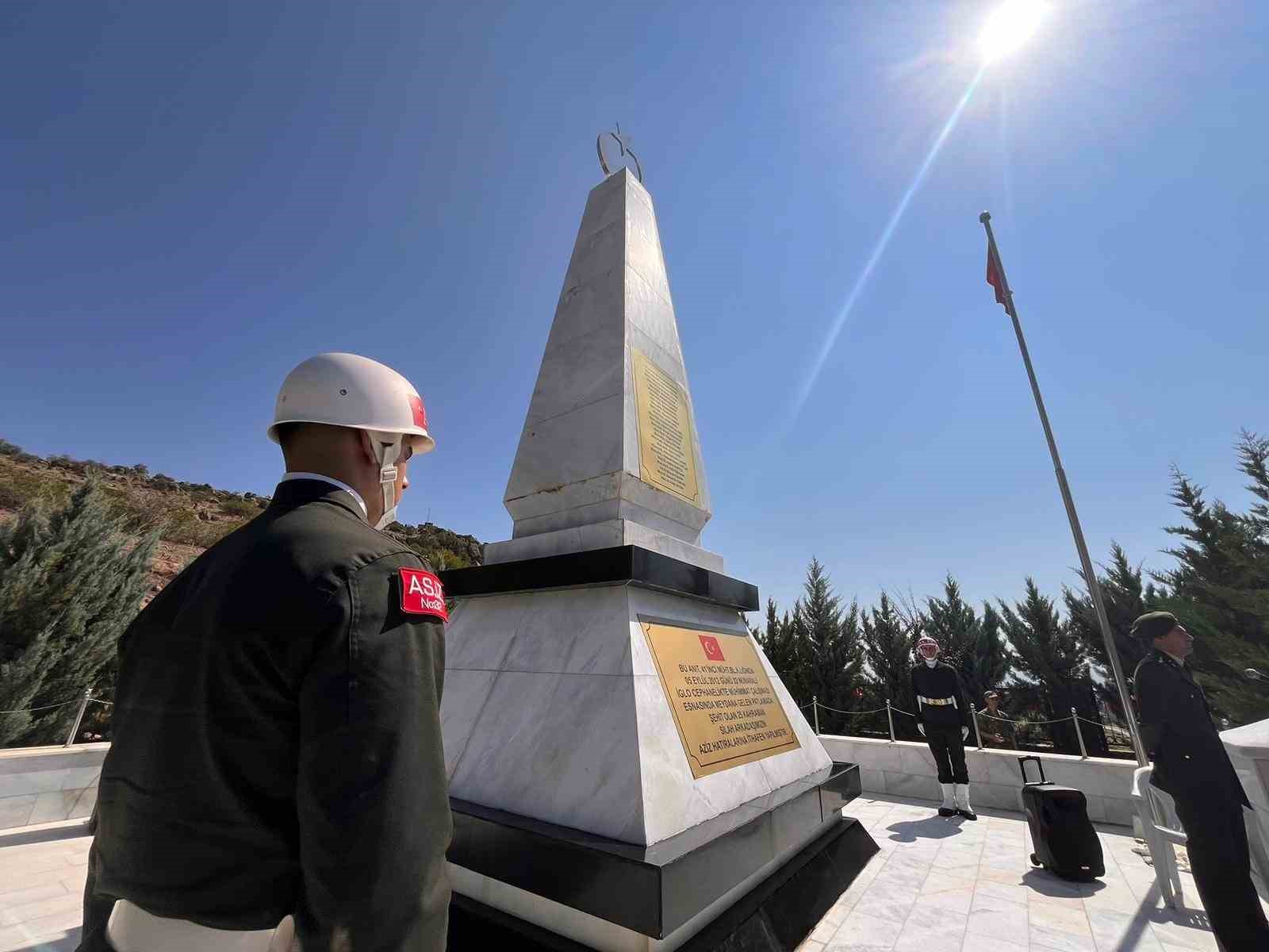 Mühimmat depo faciasında şehit düşen askerler felaketin 12.’nci yılında da yad edildi
