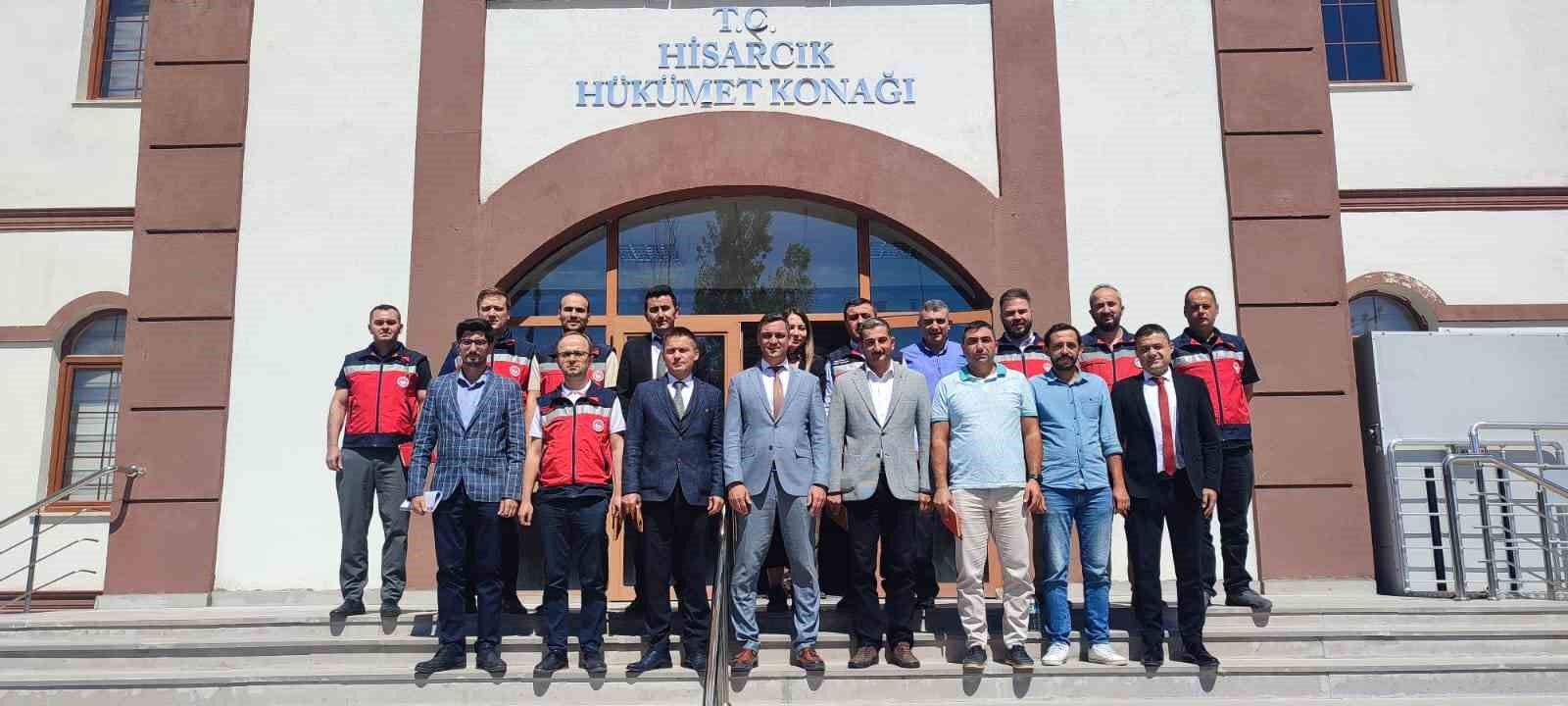 Hisarcık&rsquo;ta koordinasyon ve değerlendirme toplantısı
