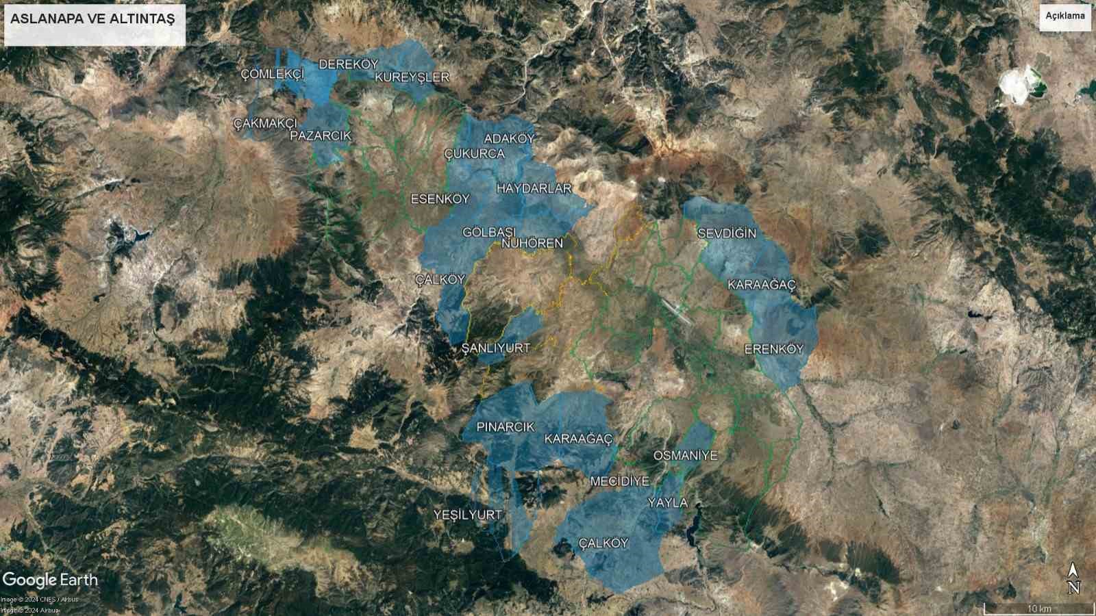 Aslanapa ve Altıntaş&rsquo;ta Arazi Toplulaştırma Projesi işlerinin ihale s&uuml;reci tamamlandı

