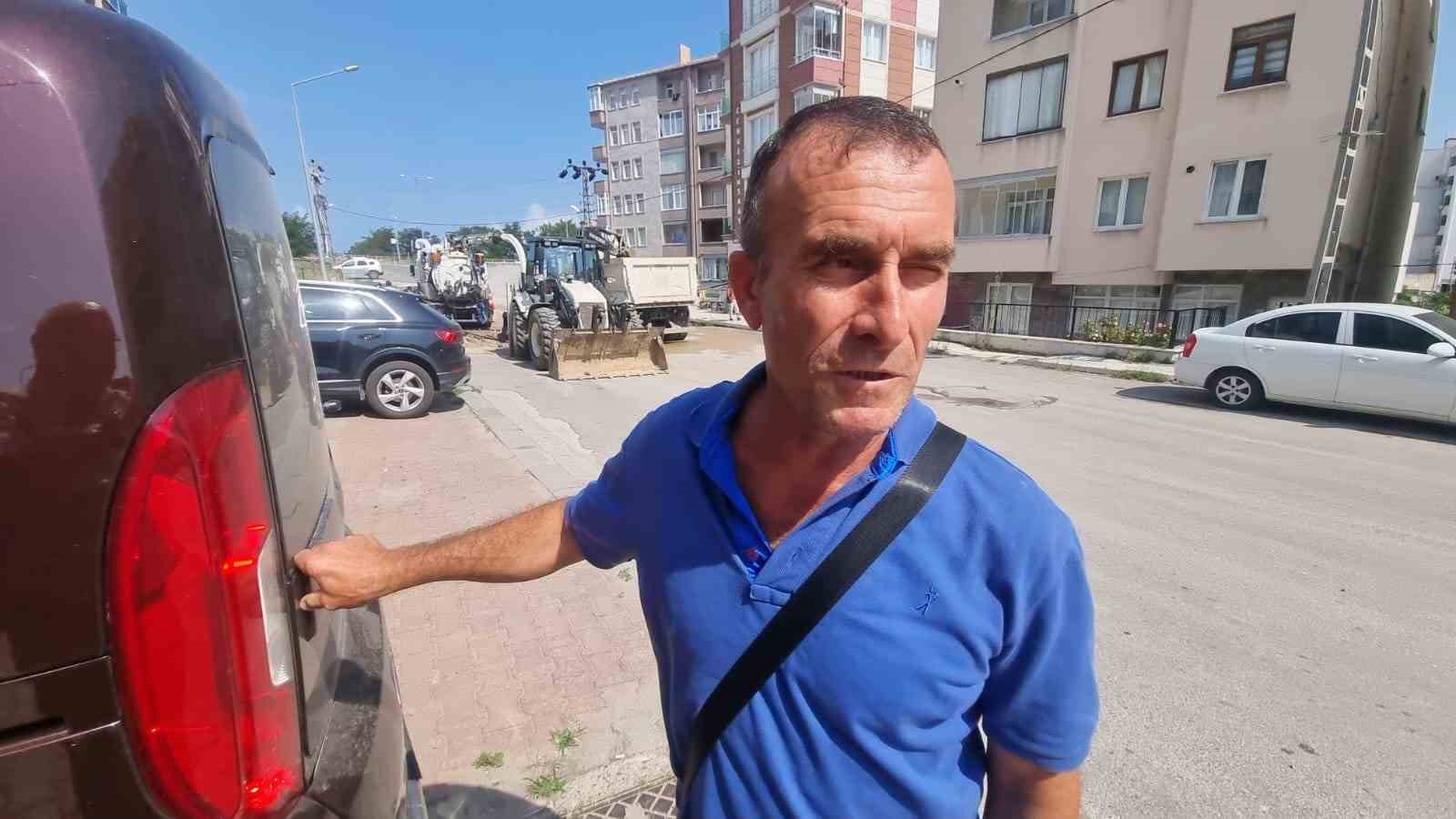 Sinop’un ana içme suyu borusu patladı
