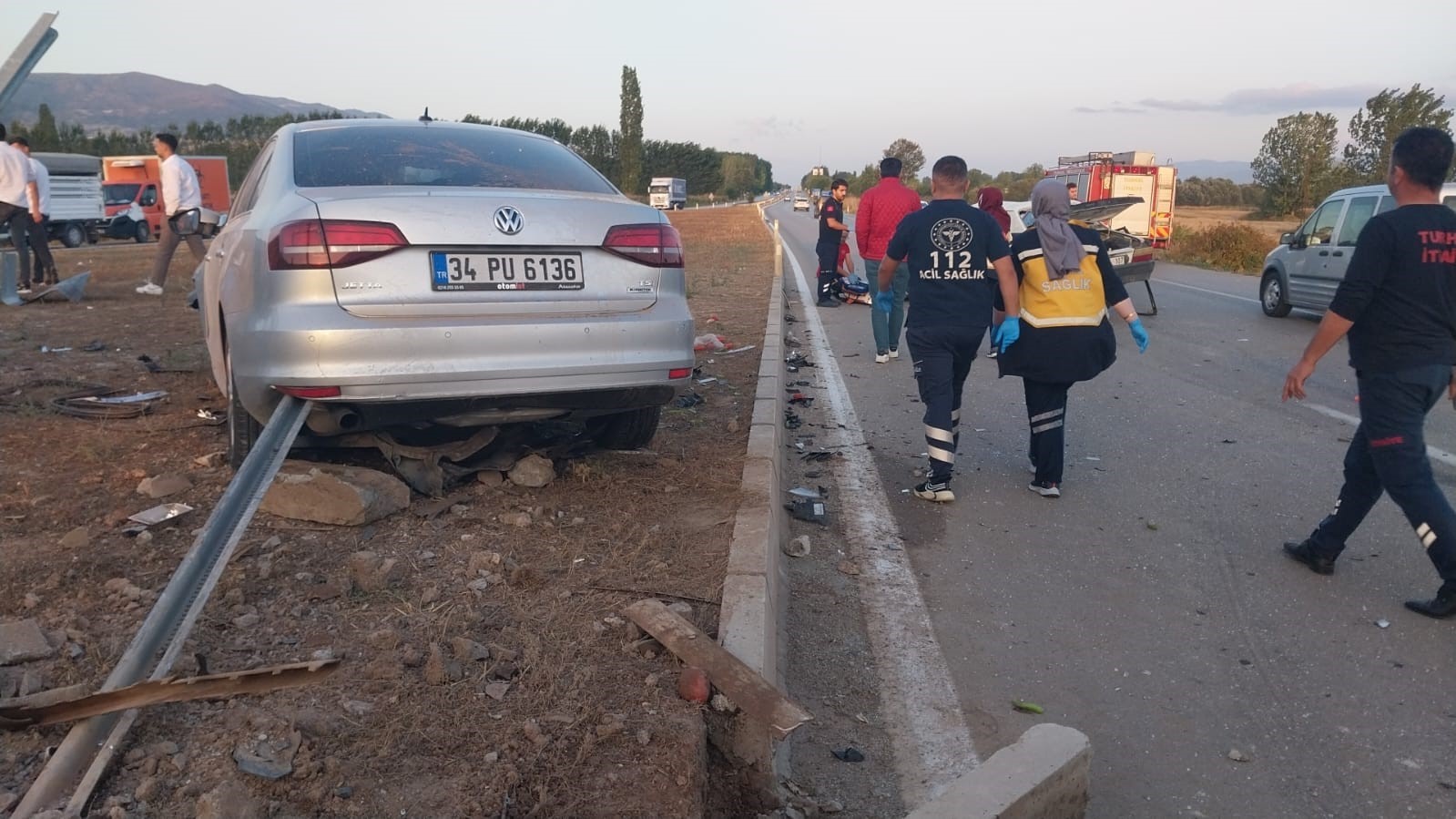 Tokat’ta iki otomobil çarpıştı: 1 ölü, 1 yaralı
