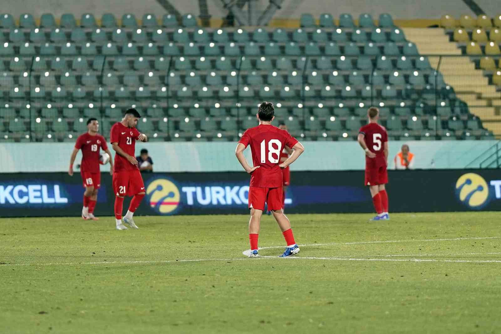 UEFA Avrupa U21 Şampiyonası Elemeleri: T&uuml;rkiye U21: 0 İrlanda Cumhuriyeti U21: 1
