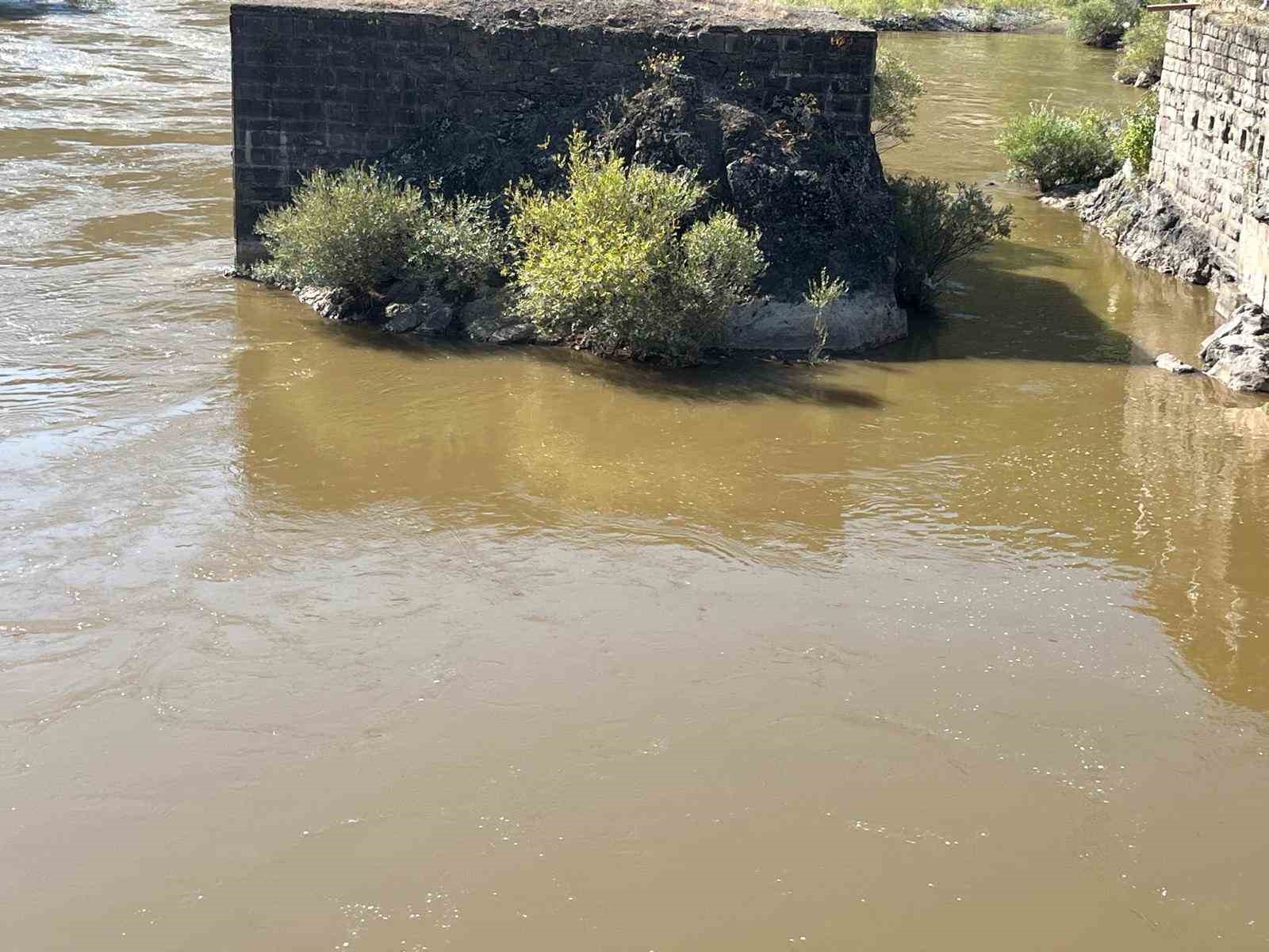 Karasu Nehri’ndeki kirlilik tedirgin ediyor
