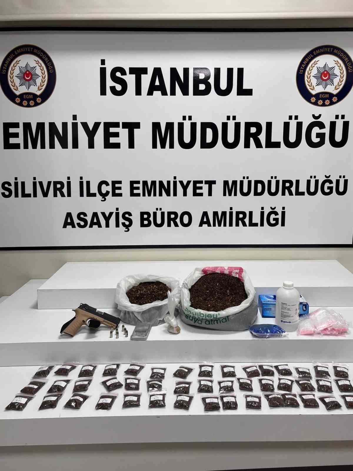 Silivri’de uyuşturucu operasyonu: 2 gözaltı