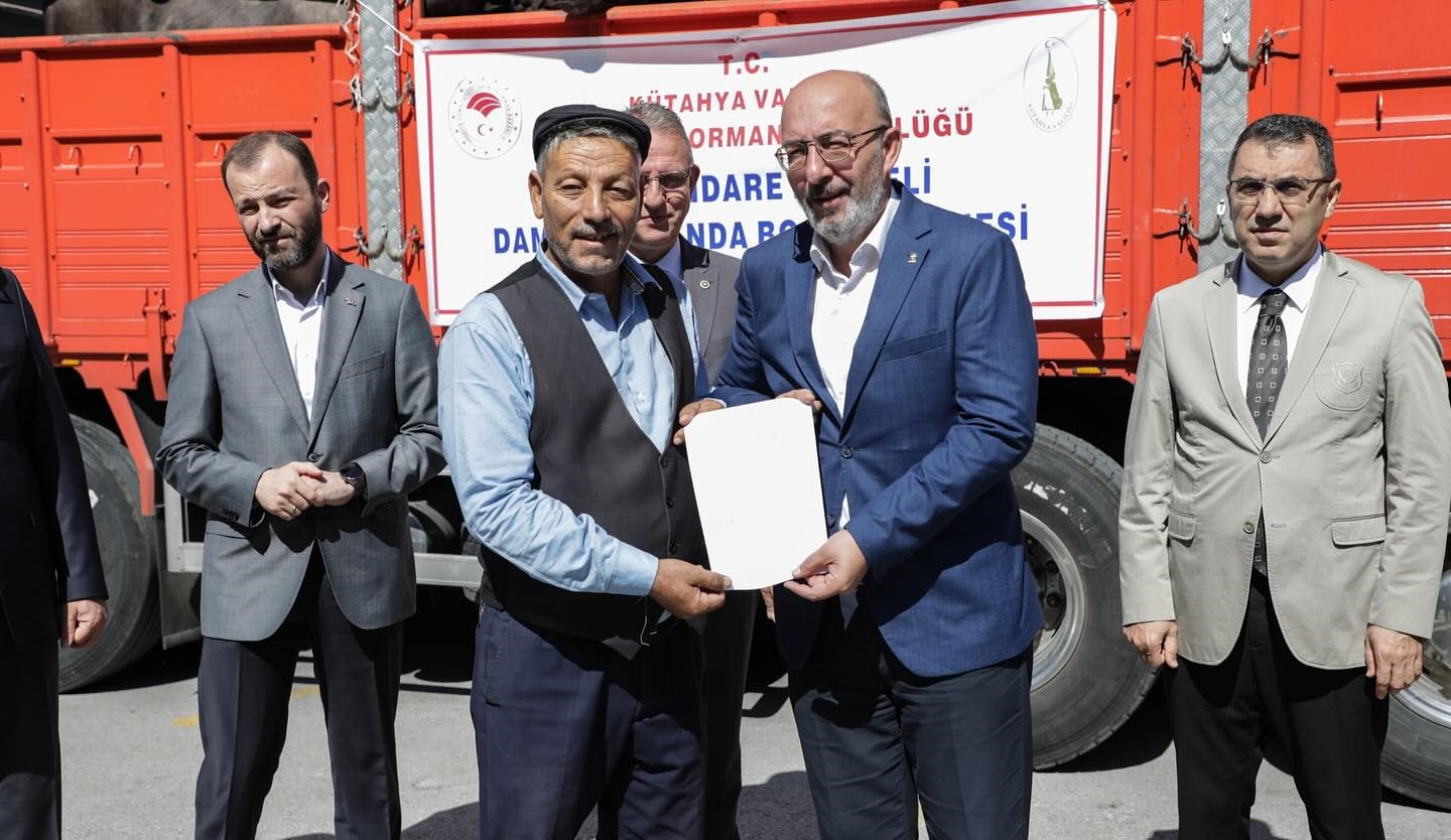 Kütahya’da manda yetiştiricilerine damızlık desteği