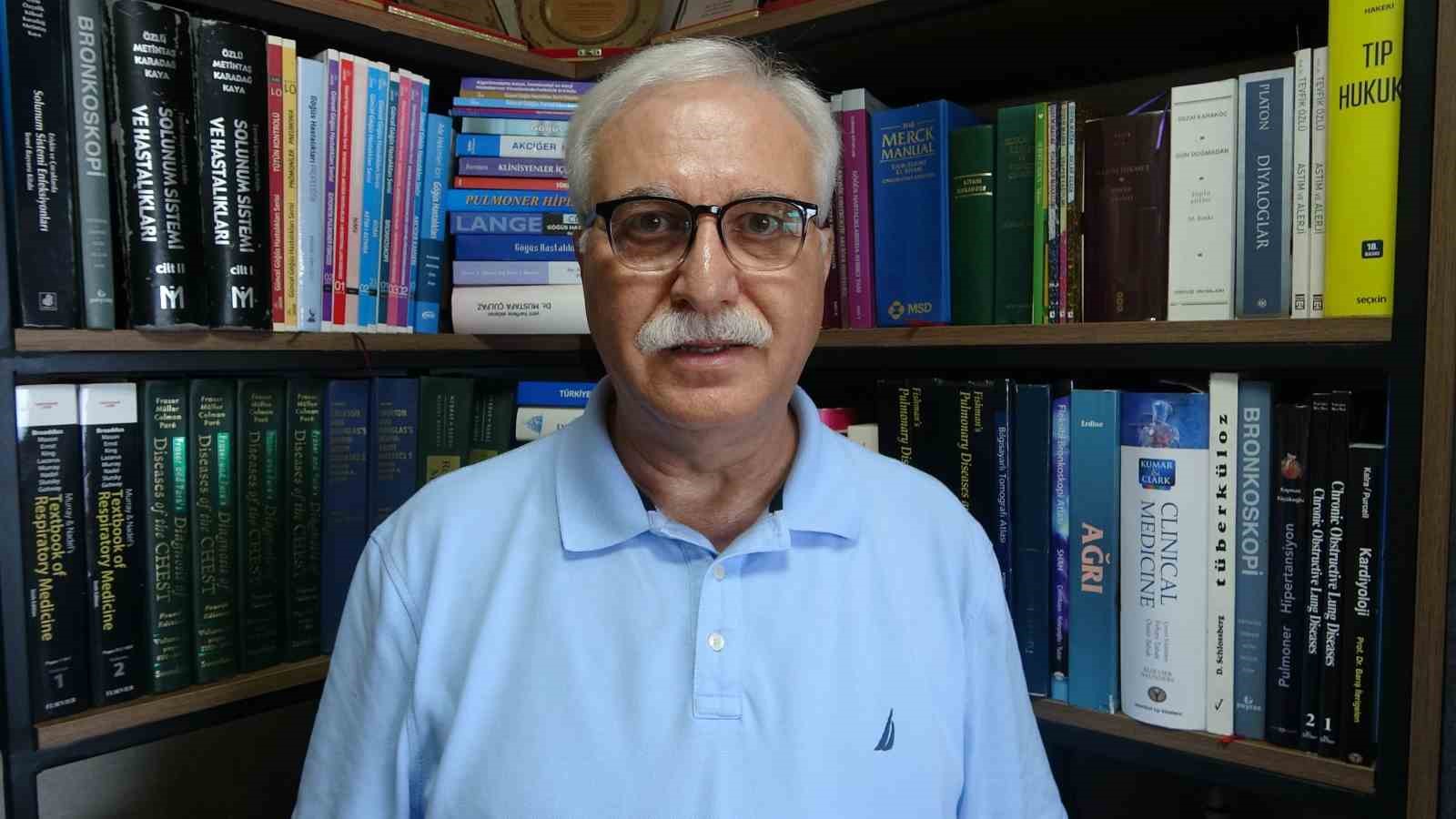 Prof. Dr. Tevfik Özlü: "Hava kirliliği akciğer ve kalp hastalıkları, kanser, felç ve diğer pek çok hastalık riskini artırır"