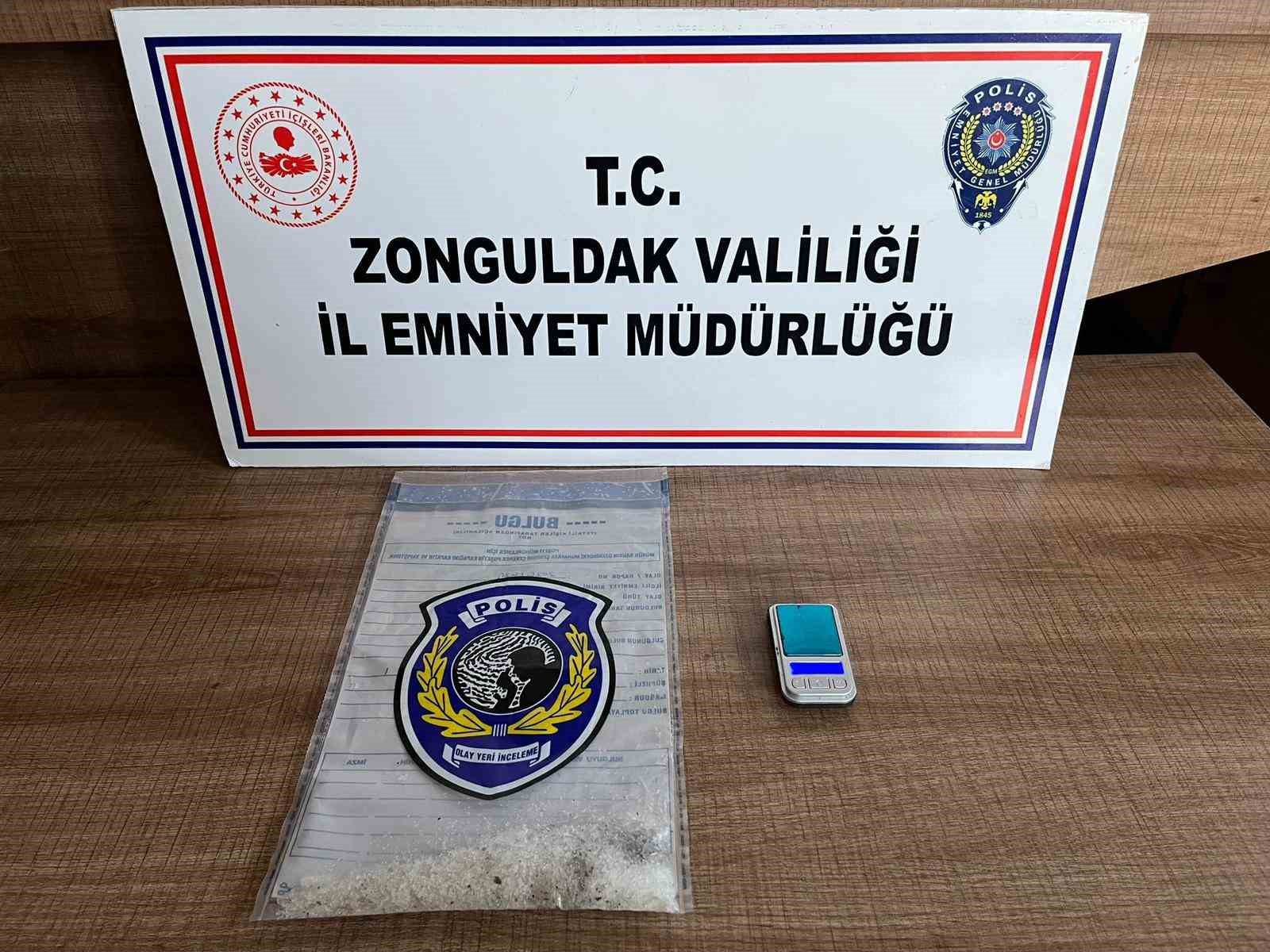 Zonguldak’ta uyuşturucu operasyonu