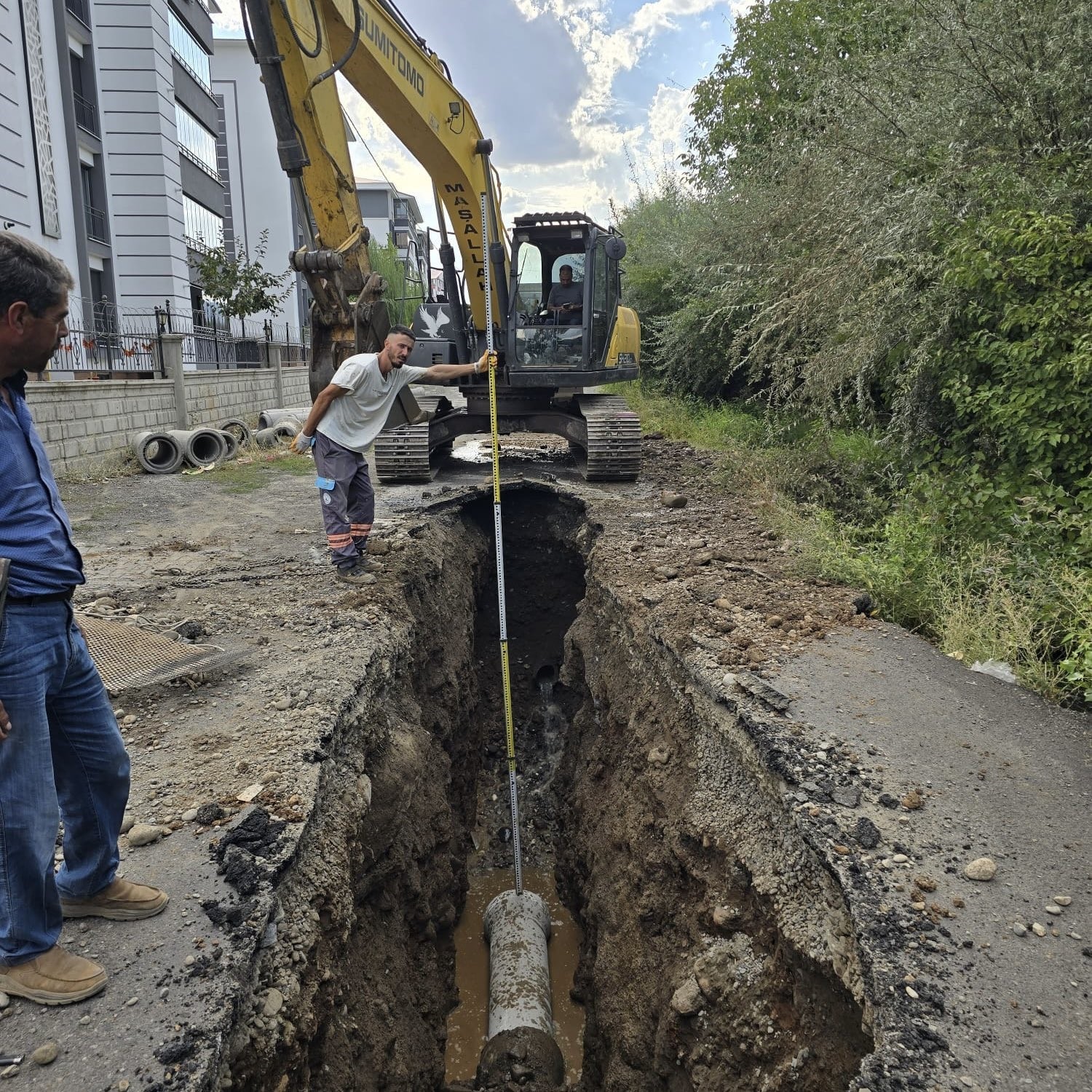 Bingöl’de altyapı çalışmaları sürüyor