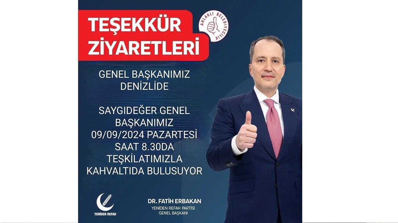 Erbakan, Beyağa&ccedil; ve Başkan P&uuml;t&uuml;n&rsquo;&uuml; ziyaret edecek
