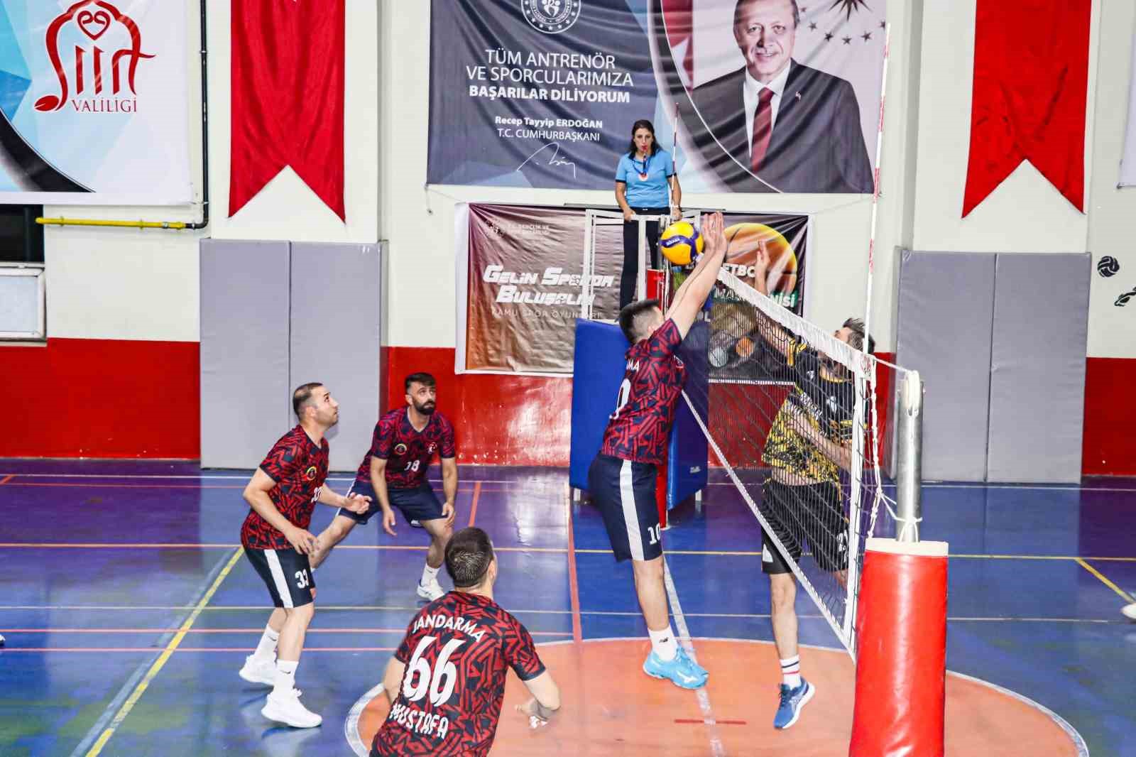 Siirt&rsquo;te Kamu Spor Oyunları heyecanı yaşandı
