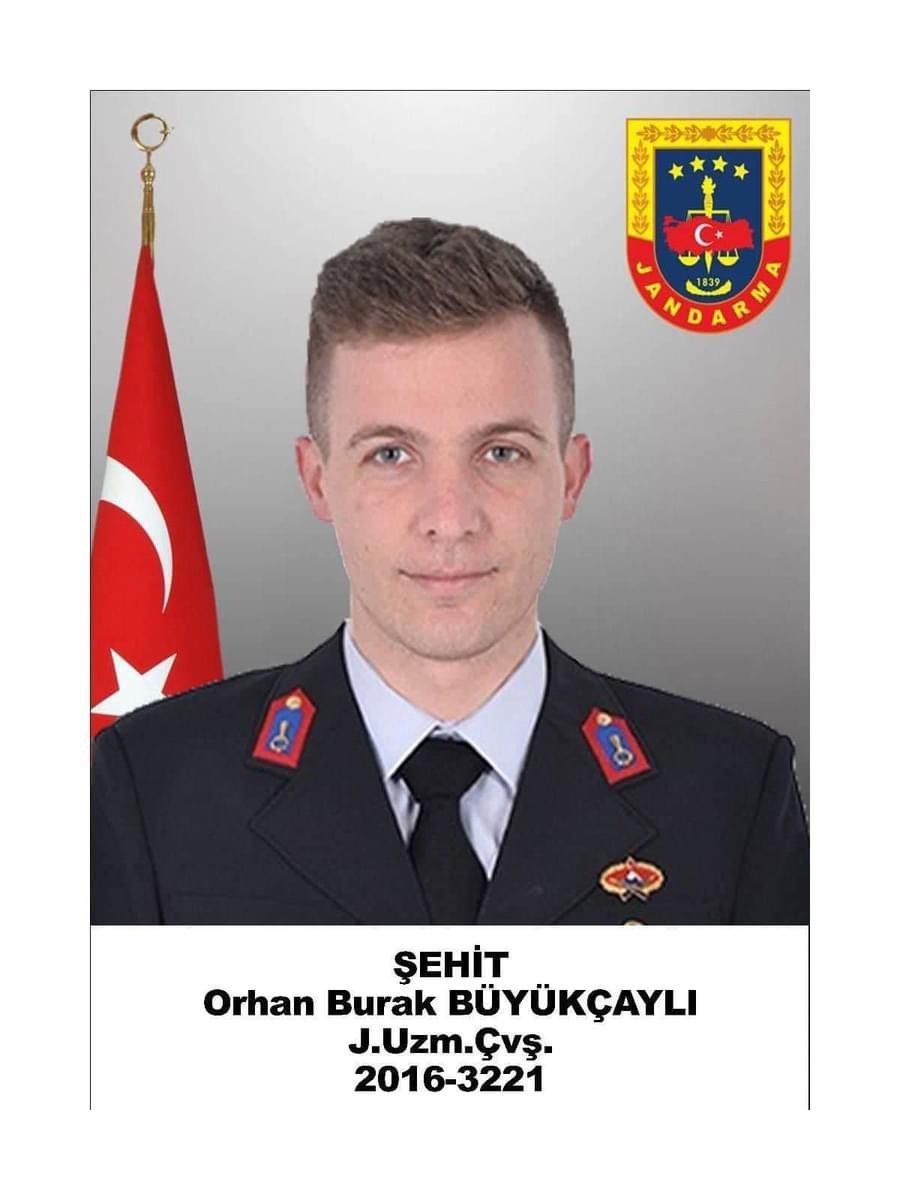 Şehit Jandarma Uzman &Ccedil;avuş Orhan Burak B&uuml;y&uuml;k&ccedil;aylı Isparta&rsquo;da toprağa verilecek
