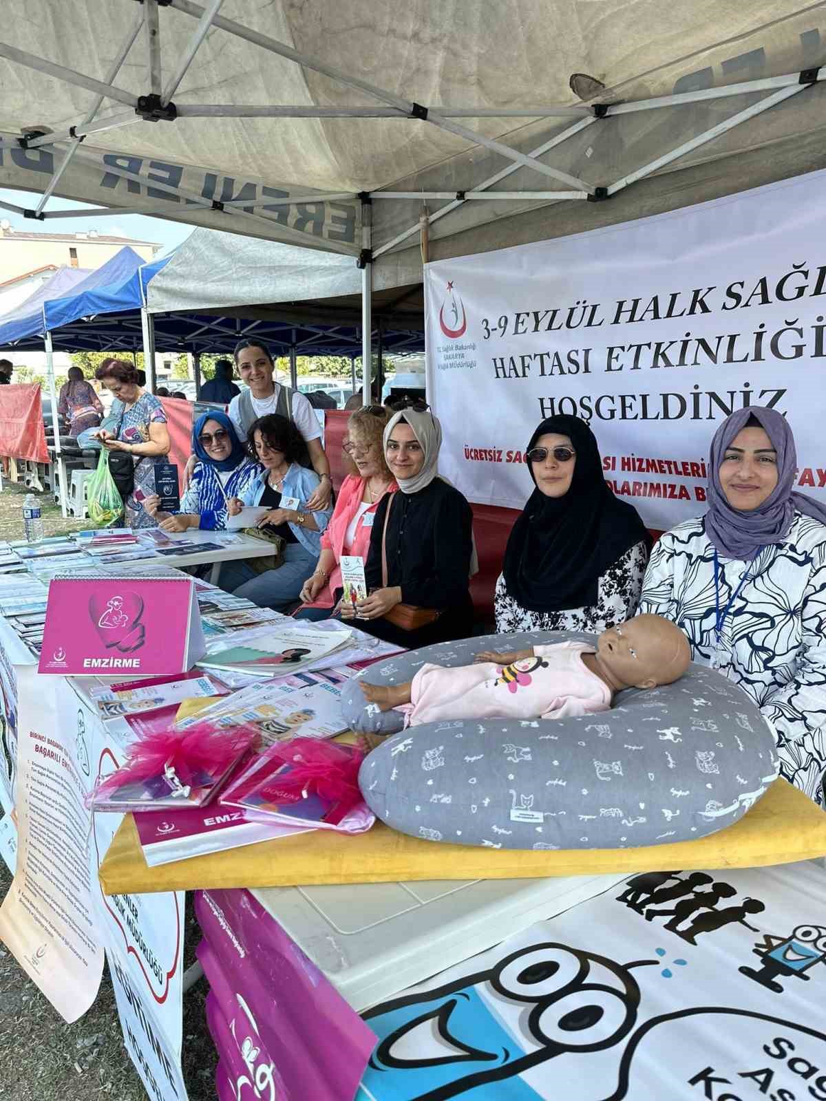 Halk Sağlığı Haftası&rsquo;nda kurulan stantlarda vatandaş bilgilendirildi
