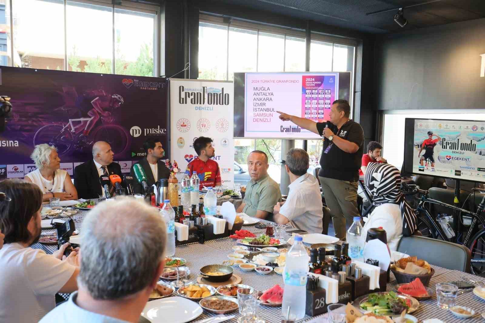 Granfondo Pamukkale Bisiklet Yarışları i&ccedil;in geri sayım başadı
