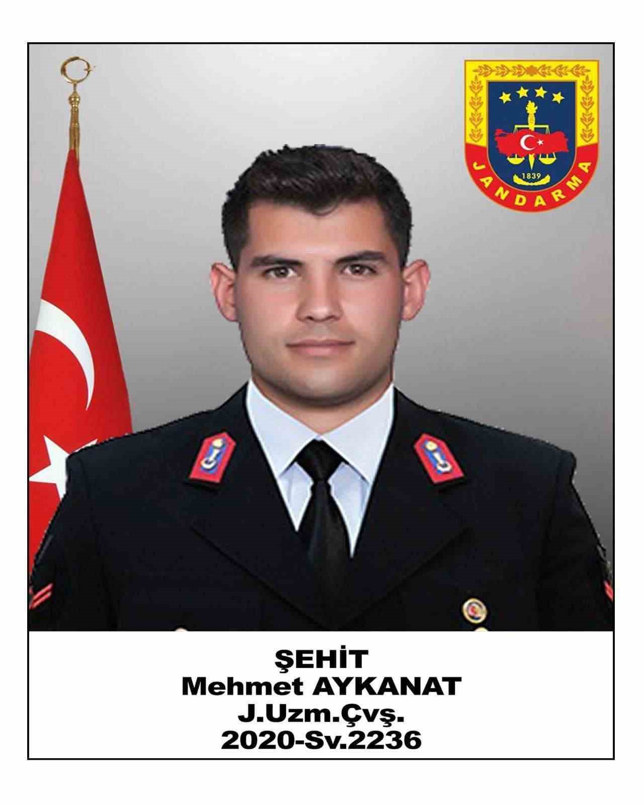 Kazada şehit olan uzman çavuş memleketi Osmaniye’de toprağa verildi
