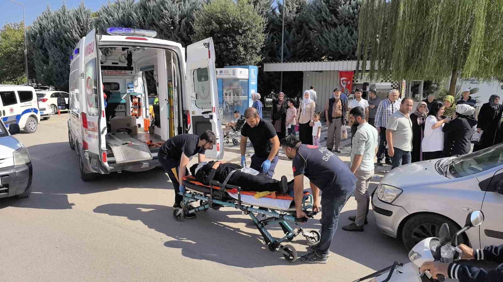 Bursa’da otomobilin çarptığı yaya yaralandı