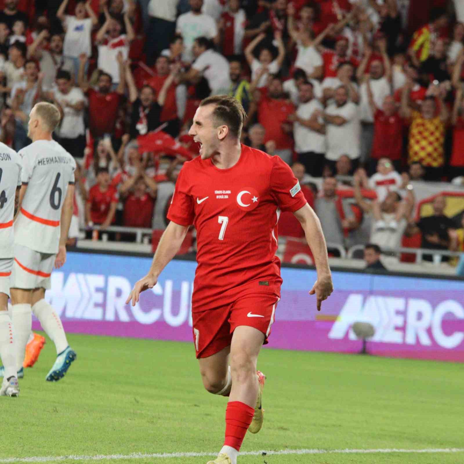 UEFA Uluslar Ligi: Türkiye: 1 - İzlanda: 0 (Maç devam ediyor)
