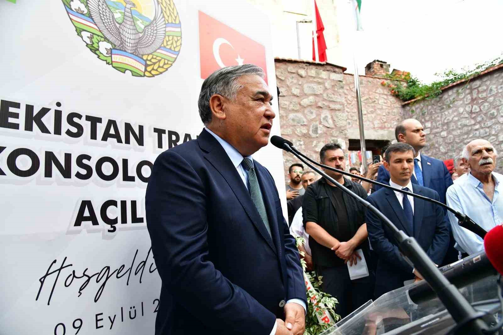 Özbekistan Cumhuriyeti Trabzon Fahri Konsolosu açılışı yapıldı