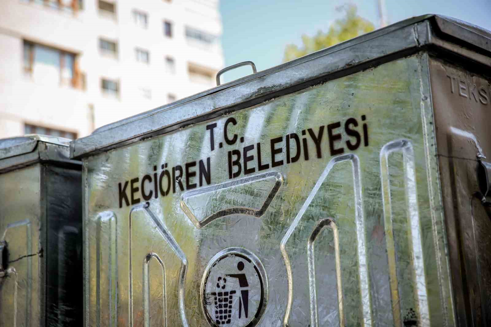 Keçiören’de çöp sorunu tarihe karışıyor